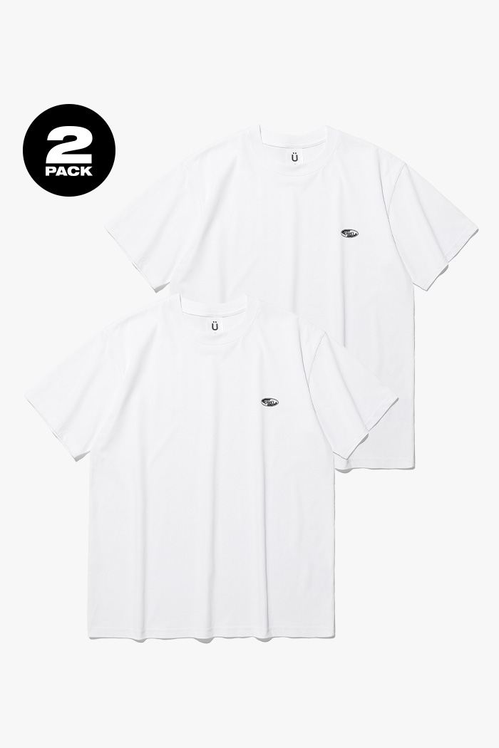 2PACK COOL TEE[WHITE]